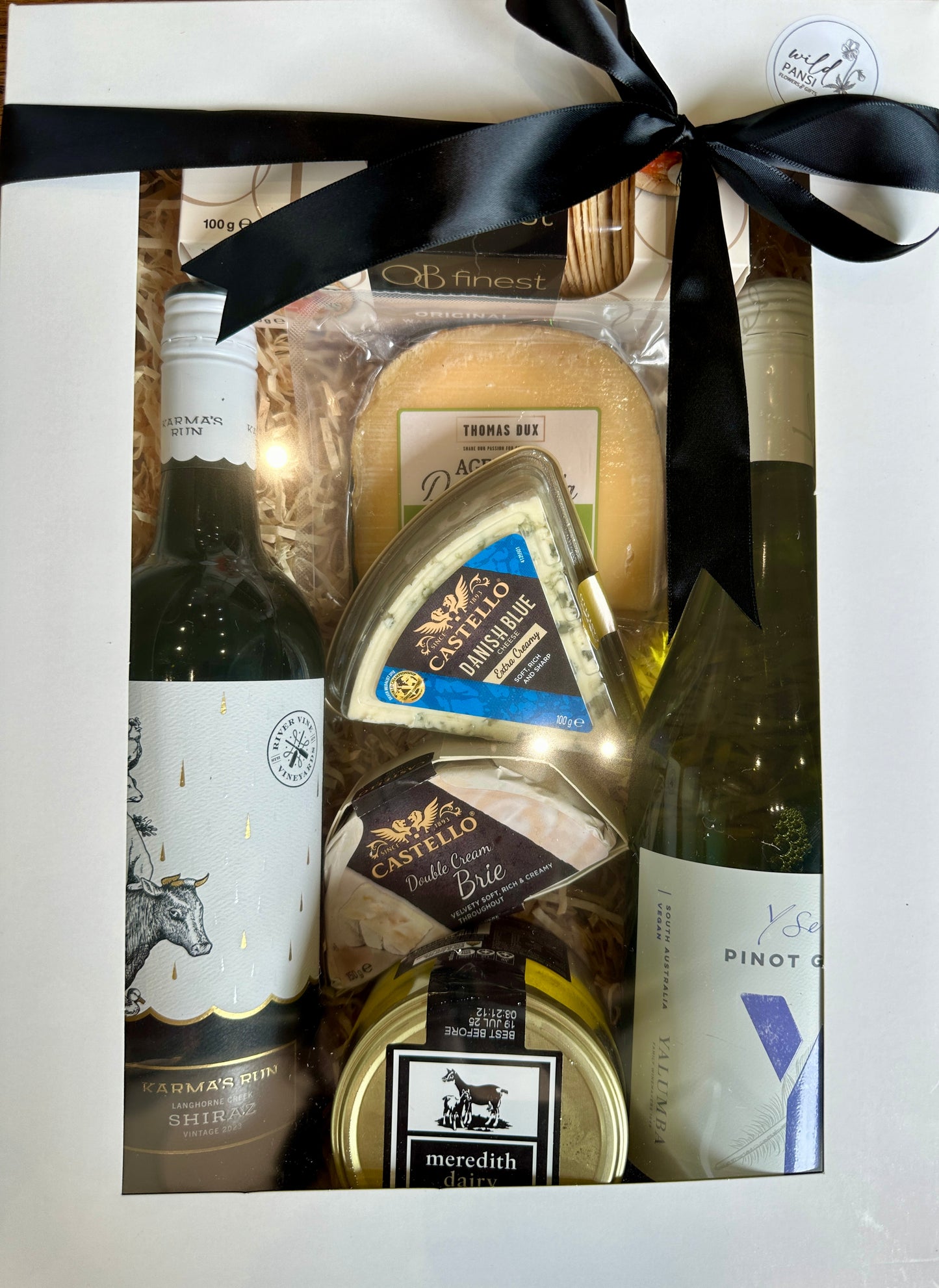 Gourmet Cheese and Wine Gift Hamper